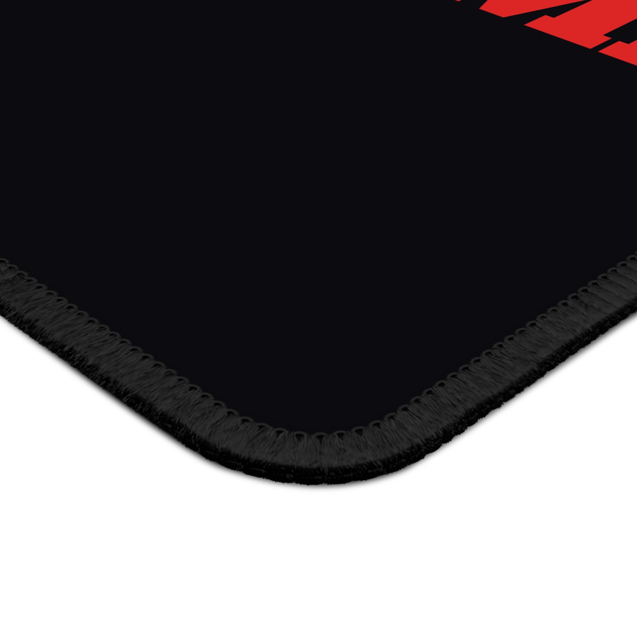 Angry Gamer Mouse Pad — Bold Red Text Gaming Desk Mat