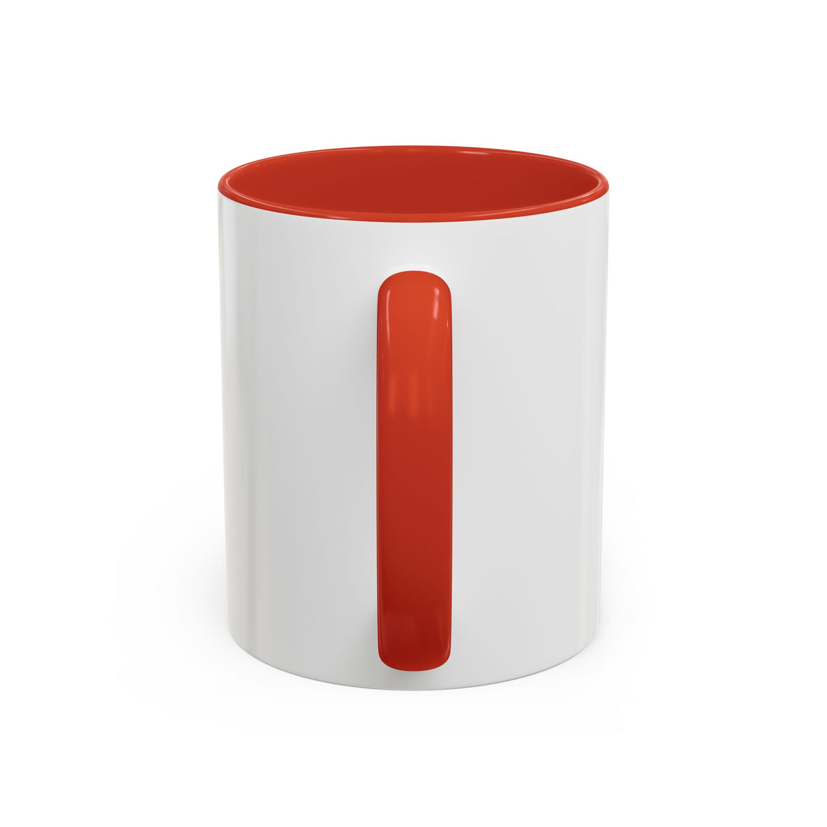 Angry Gamer Accent Coffee Mug — Bold Red Typography Gaming Gift (11/15oz)