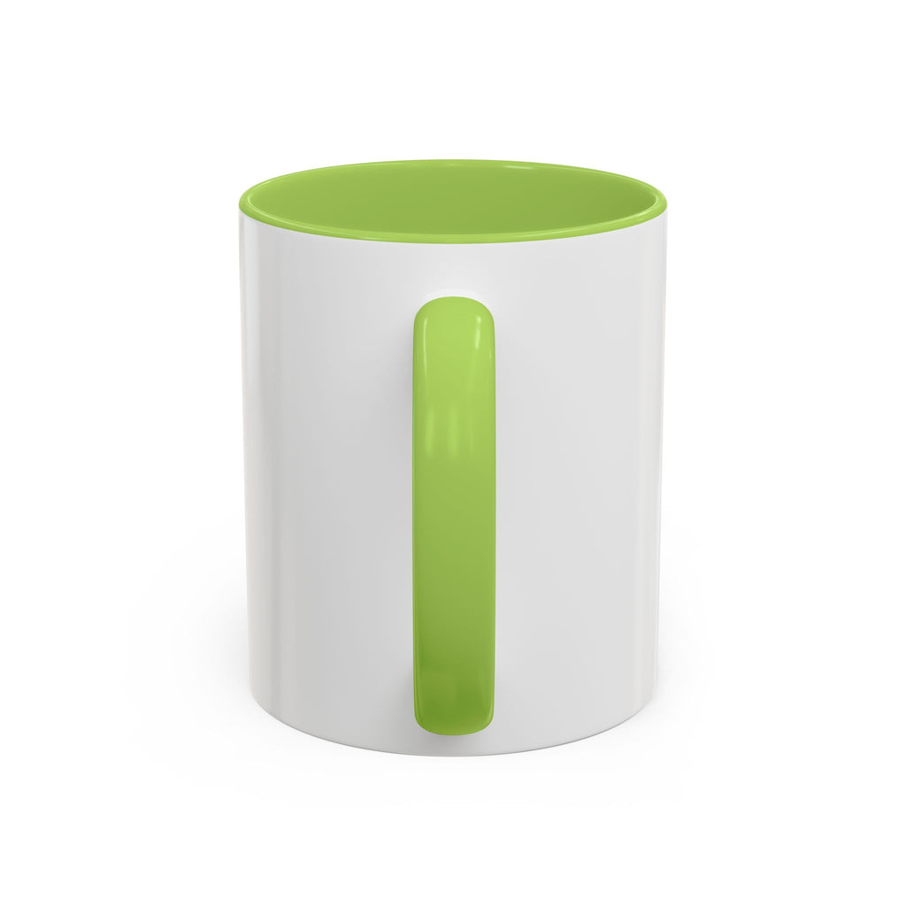 Angry Gamer Accent Coffee Mug — Bold Red Typography Gaming Gift (11/15oz)